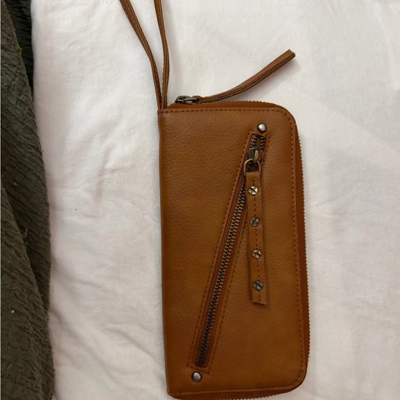 Free People Other - Free People Tan Leather Women’s Wallet